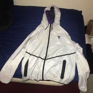 White/Purple Kobe Windrunner